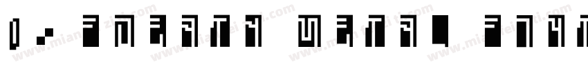 1.fdeath metal font字体转换